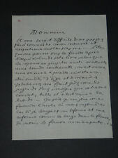 Jean cocteau lettre d'occasion  Fondettes
