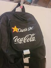 Usado, Mochila Coca Cola Carl's Jr 20 polegadas bolsos laterais isolados promocionais  comprar usado  Enviando para Brazil