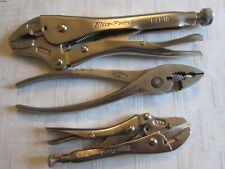 Blue Point Tools 3-Piece Locking Pliers Set BLP5  BLP10 PLUS CD48CP  for sale  East Grand Forks