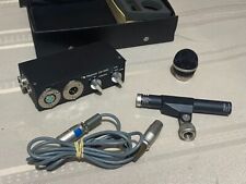 NAKAMICHI CM-1000 MICROPHONE KIT IN CASE WITH PREAMP. FREE POST. for sale  Shipping to South Africa