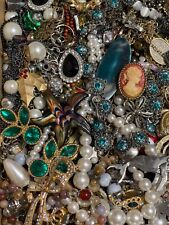 5 Pound Costume Jewelry Lot Good Use Wear Sell Craft Vintage to Now Lot# 238 for sale  Shipping to South Africa