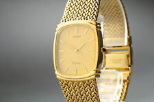 [Casi como nuevo] Reloj vintage de cuarzo cuadrado dorado Seiko Dolce 7741-5110 para hombre JAPÓN, usado segunda mano  Embacar hacia Argentina