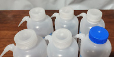 FISHERBRAND & NALGINE 500mL Water/Solvent Vented Safety-Labeled PE Wash Bottles for sale  Shipping to South Africa