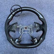 Real carbon fiber flat sport steering wheel for Acura tl 2004 - 2006 for sale  Shipping to South Africa