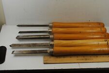 5 Buck Bros. Wood Lathe Chisels for sale  Shipping to Canada