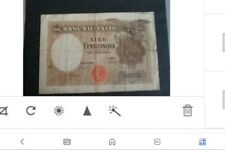 Banconota lire originale usato  Pinerolo