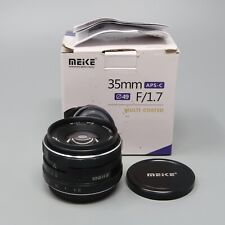 Lente Meike 35mm f1.7 grande abertura MF APS-C montagem M43 para Olympus EM1 M5 M10, usado comprar usado  Enviando para Brazil