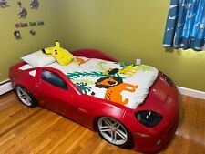 twin red car bed for sale  Acton