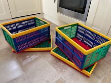 Collapsible folding stacking for sale  WORTHING