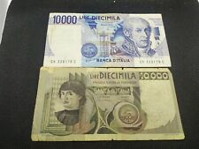 Banconota lire 10000 usato  Italia