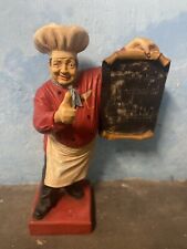 Cuoco chef statua for sale  Shipping to Ireland