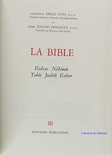 Bible esdras néhémie d'occasion  Corbeil-Essonnes