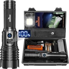 Shadowhawk Torches LED Super Bright Rechargeable, Flashlight 15000 Lumens for sale  Shipping to South Africa