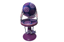Battat Nossa Geração Sentado Bonita Cadeira de Salão Para 18 "Doll Hydraulic Stylist, usado comprar usado  Enviando para Brazil