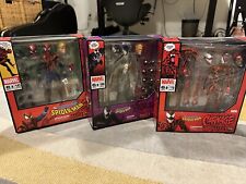 Medicom MAFEX Spiderman Lot: Ben Reilly Spiderman, Venom, And Carnage for sale  Shipping to South Africa