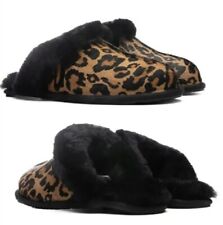 Sapatos femininos UGG Brand Scuffette II Panther animal print chinelos caramelo comprar usado  Enviando para Brazil