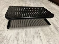 Suporte de mesa para laptop riser ergonômico suporte para notebook suporte para mesa metal preto comprar usado  Enviando para Brazil