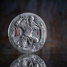 Ragnar The Way to Valhalla 2 oz Antique finish Silver Coin CFA Cameroon 2024 for sale  Shipping to South Africa