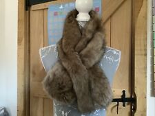 Brown faux fur for sale  DUNMOW