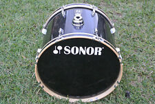 ADD this SONOR 1003 SERIES 22" BASS DRUM in BLACK to YOUR DRUM SET TODAY! M452 for sale  Shipping to South Africa