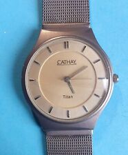 Cathay herrenarmbanduhr titan gebraucht kaufen  Prenzlau