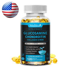 Glucosamina condroitina con soporte articular COLÁGENO TIPO II III 1500 mg 120 píldoras segunda mano  Embacar hacia Argentina