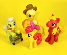 Używany, My Little Pony 4 figurki Rodzina jabłek Babcia Smith Big McIntosh Apple Bloom na sprzedaż  PL