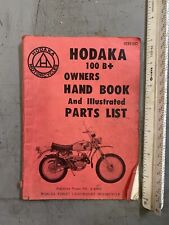 Hodaka manual 100 for sale  San Bernardino