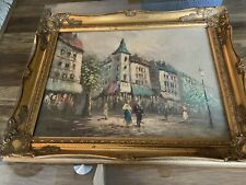 street scene painting for sale  LEICESTER