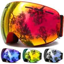 Winter Snow Sports Goggles with Anti-fog UV Protection Interchangeable Lens New for sale  Shipping to South Africa
