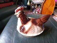 Vintage hen ceramic for sale  NORMANTON