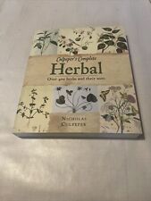 Nicholas culpeper herbal for sale  CAERNARFON