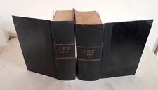Used, LEX - Italian Legislation - 1969 for sale  Shipping to South Africa