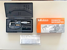 Micrômetro digital Mitutoyo IP 65 à prova de líquido de arrefecimento Digimatic 293-340 MDC- 1" PJ comprar usado  Enviando para Brazil