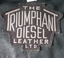 Diesel leather shirt for sale  TARPORLEY
