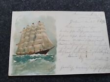 Alte postkarte segelschiff gebraucht kaufen  Dalheim, Mommenheim, Undenheim