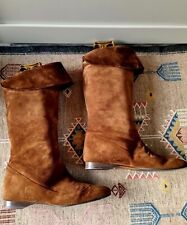Toast brown suede for sale  LONDON