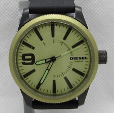 Relógio de quartzo masculino Diesel DZ-1875 "Rasp" silicone/aço inoxidável - corrida comprar usado  Enviando para Brazil