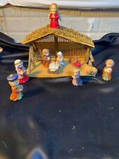 Vintage ceramic nativity for sale  Fremont