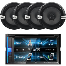 JVC KWV25BT 2-DIN Bluetooth DVD CD Car Stereo, JVC 6.5" 300W 2Way Car Speakers for sale  Shipping to South Africa