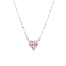 Pink heart necklaces d'occasion  Expédié en France