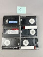 Lote com 6 filmagens de férias em família VHS-C Video Cassette Tape Mix Maxell TDK JVC, usado comprar usado  Enviando para Brazil