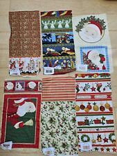 Xmas cotton fabric for sale  Shipping to Ireland