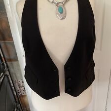 Ladies black waistcoat for sale  SHEFFIELD