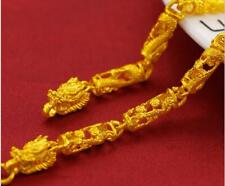 Dragon Men's Chain 22K 23K 24K THAI BAHT GOLD GP NECKLACE  for sale  Shipping to United States