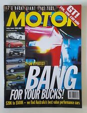 MOTOR julho de 1997, Bang por dólares, Porsche GT1, Vectra, Peter Brock, F355 e mais. comprar usado  Enviando para Brazil