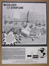 1969 mcculloch aircraft for sale  Hartland