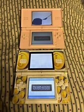 Lot of 2 Nintendo DS Lite Game Consoles PARTS OR REPAIR ONLY Powers On READ DESC for sale  Shipping to South Africa