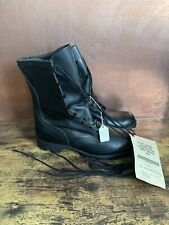 80s 90s Nos Nwt Desert Storm Combat Jump Black Men's Boots 9.5 R, used for sale  Shipping to South Africa