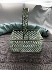 Beaded metal basket for sale  Saginaw